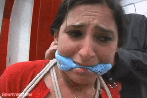 escapevideos.com - Charlotte Ball Gagged Big Tits 1 thumbnail